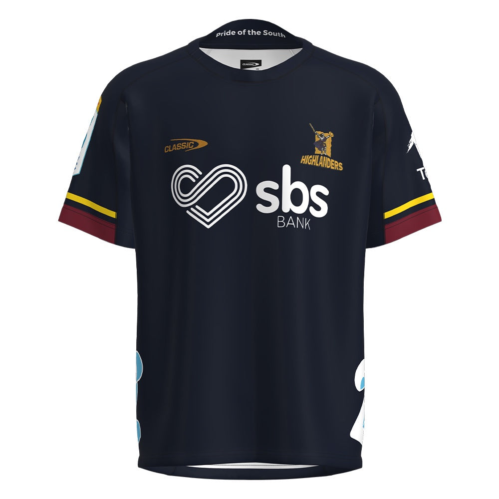 Highlanders Super Rugby Youth Home Jersey 2024