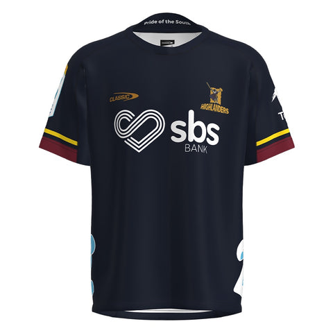 Highlanders Super Rugby Youth Home Jersey 2024