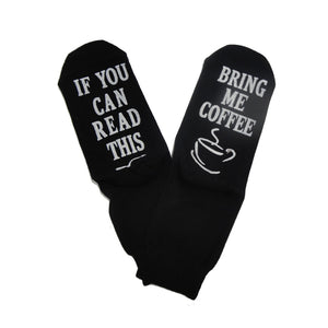 Bring Me Coffee Socks