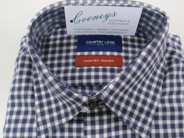Country Look 20% Wool Romney shirt