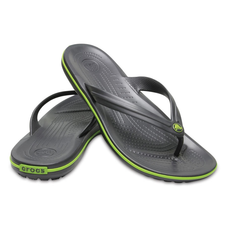Crocs Crocband Flip Graphite – Cooneys Clothing & Footwear