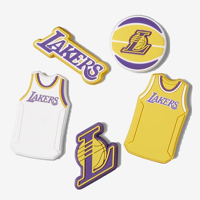 Jibbitz NBA Los Angeles Lakers 5 Pack