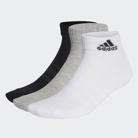 adidas Cushioned Ankle Sports Sock 3Pk