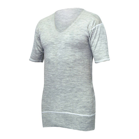 D23 100% Merino S/S V neck