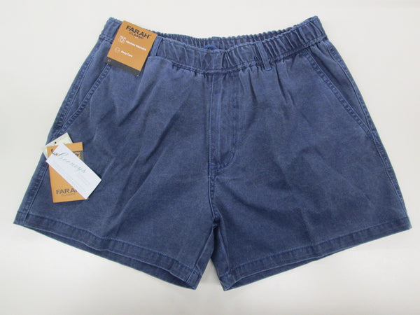 Farah Canvas Elastic Waist Short-