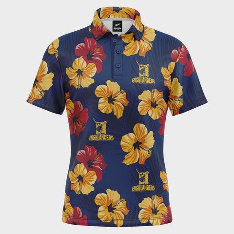 Highlanders "Aloha" Golf Polo