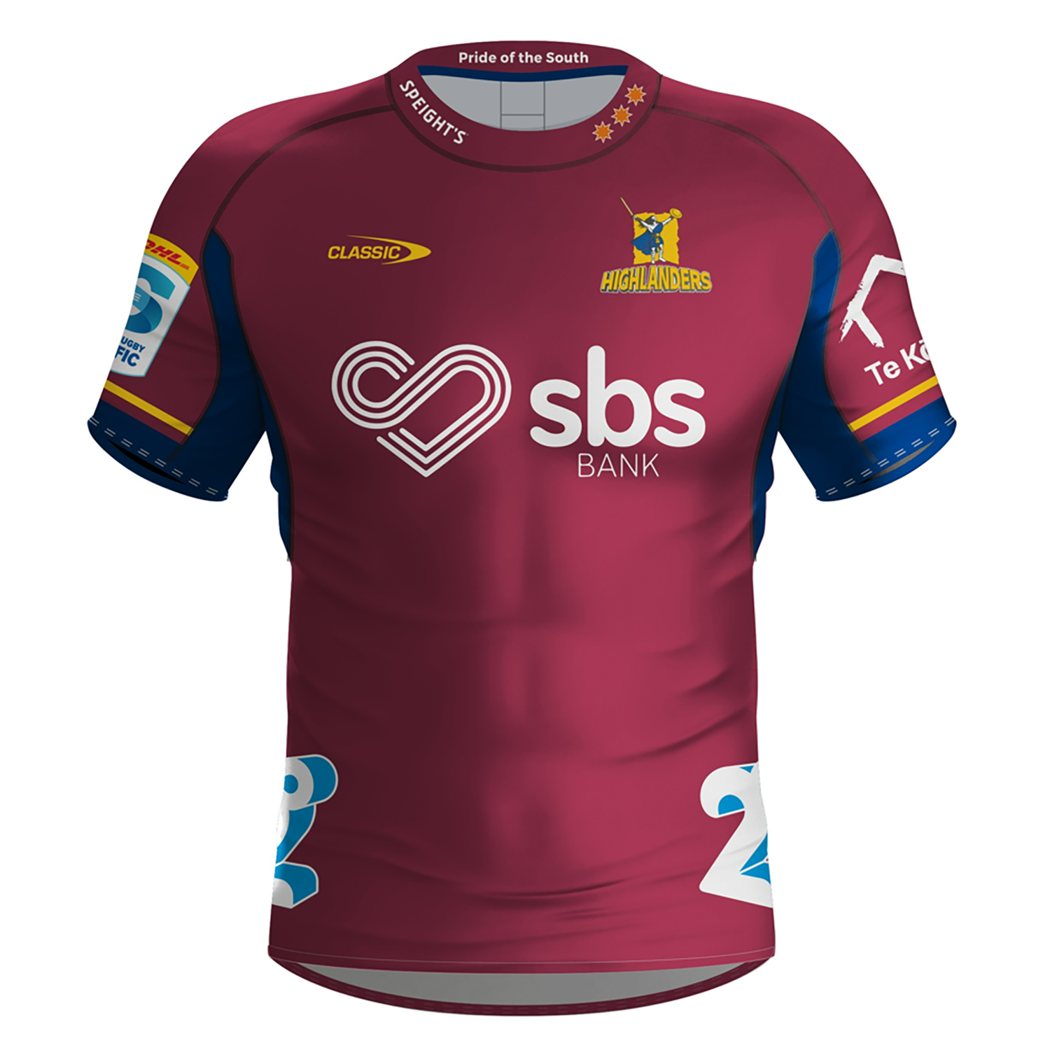 Highlanders Super Rugby Away Jersey 2024