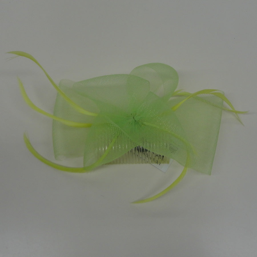 Head Start Lime Fascinator