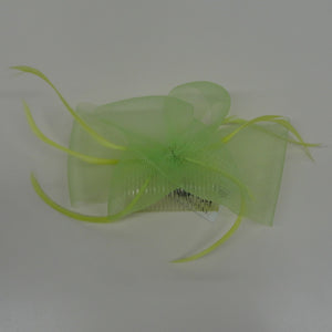 Head Start Lime Fascinator