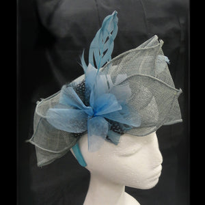 Head Start Teal Fascinator