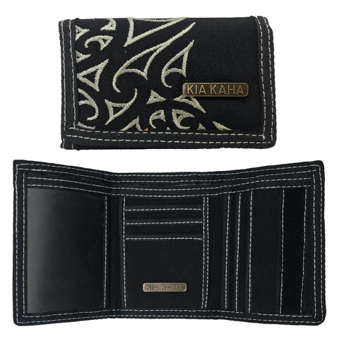 Kowhaiwhai Canvas Wallet