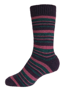 Merino Possum Mini Striped Sock.