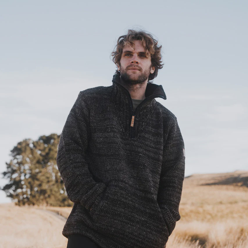 Station 1/2 Zip Wool