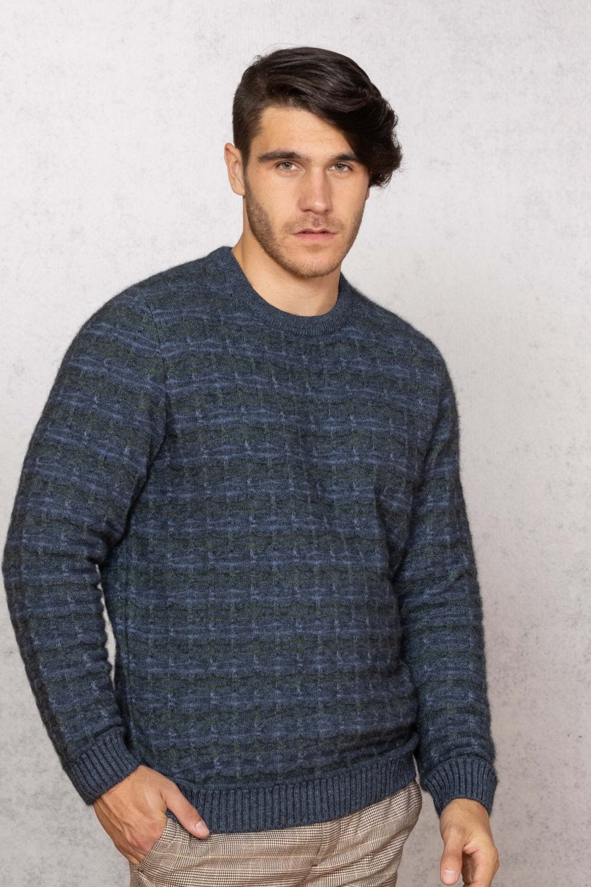 Noble Wilde-Merino Possum Ripple Sweater