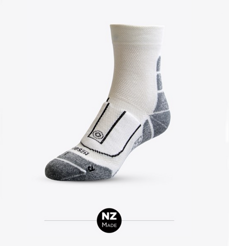 NZ Sock Unisex Performance Tec Quarter.