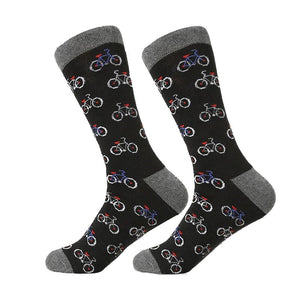 Novelty Socks-Bikes