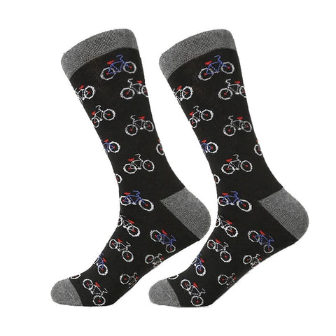 Novelty Socks-Bikes
