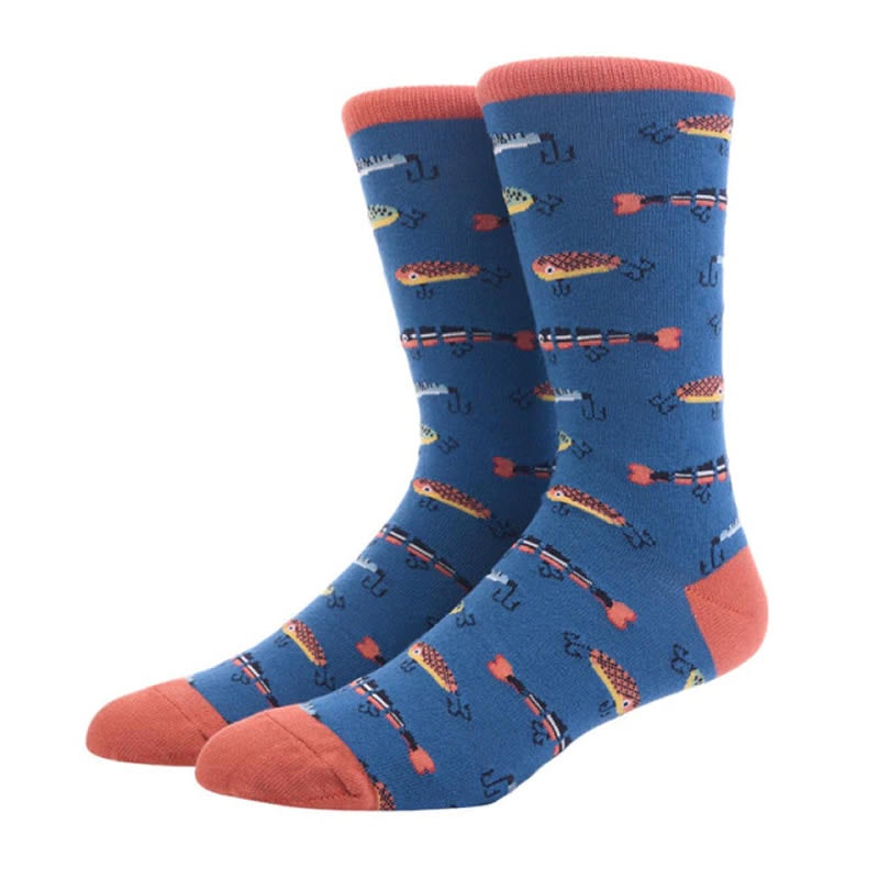 Novelty Socks-Fly Fishing