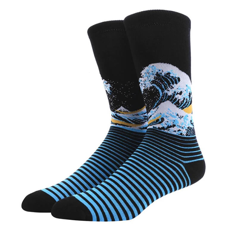 Novelty Socks-Make Waves