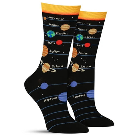 Novelty Socks-Planets