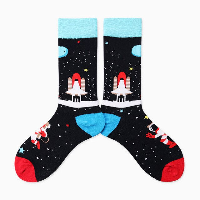Novelty Socks-Space Shuttle