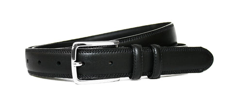 Parisian Classic 30mm Leather Suit Belt