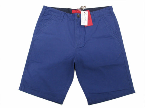 Comfortable and fashionable pair of cotton shorts in a Blue colour.