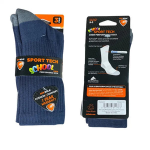 Sof Sole Crew Coolmax K Sock 3pk