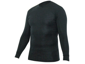 Thermadry Crew Long Sleeve-Blk