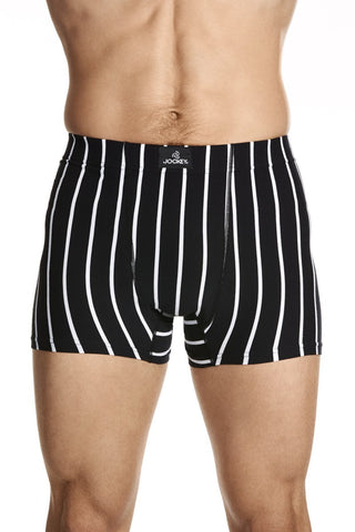 Jockey Sports Stripe Trunk-Black