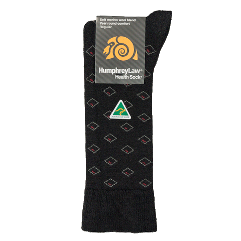 Humphrey Law 60% Wool Patterned Health sock