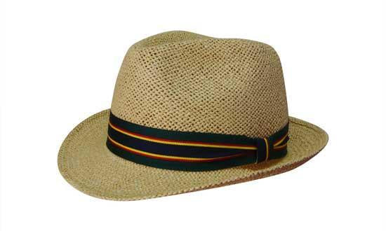 Classic Fedora Straw Hat-4287