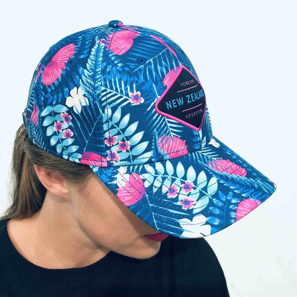 Wild Kiwi Ferns & Flowers Cap 337C