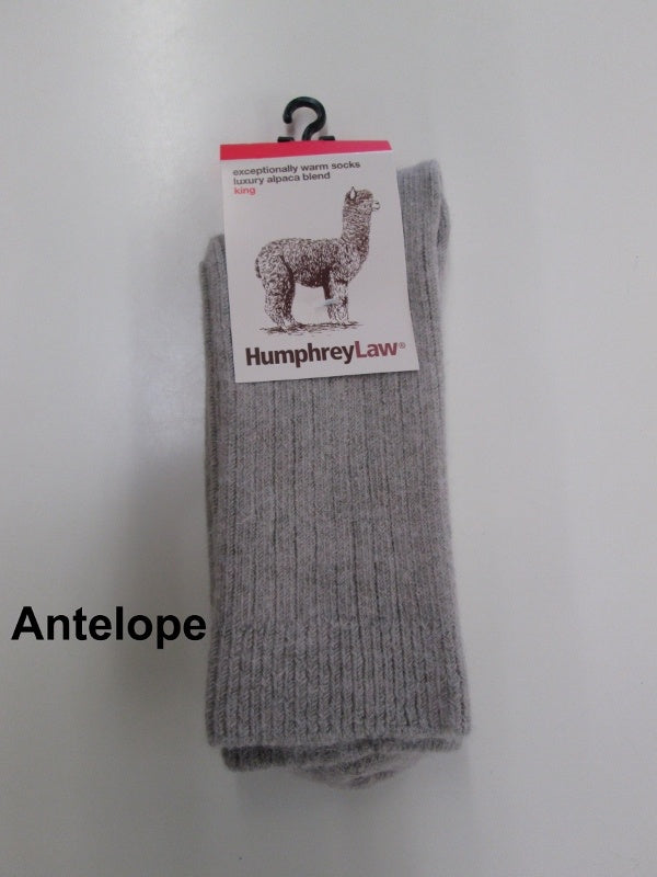 Humphrey Law Alpaca/Wool Sock-Ant