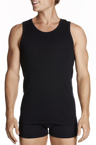 Jockey Athletic Singlet-Black