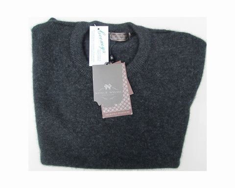Noble Wilde-Merino Possum Cambridge Crew-Char