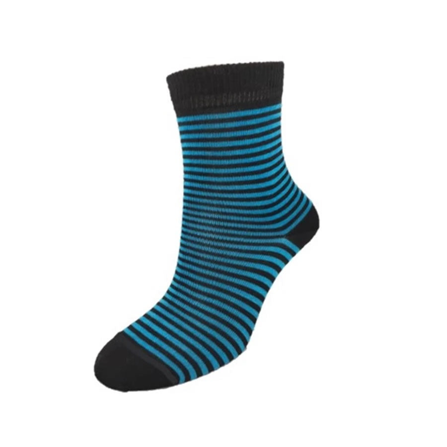 Duthie & Bull Kids Merino Sock Stripe Blue