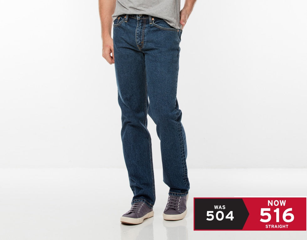 Levi's 516 Jeans-Dk Stonewash