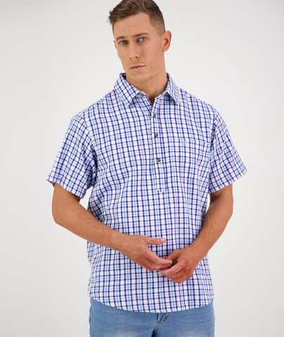 Swanndri Paihia S/S 100% Cotton Shirt.s22