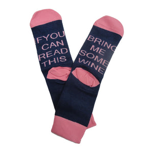 Bring Me Wine Socks